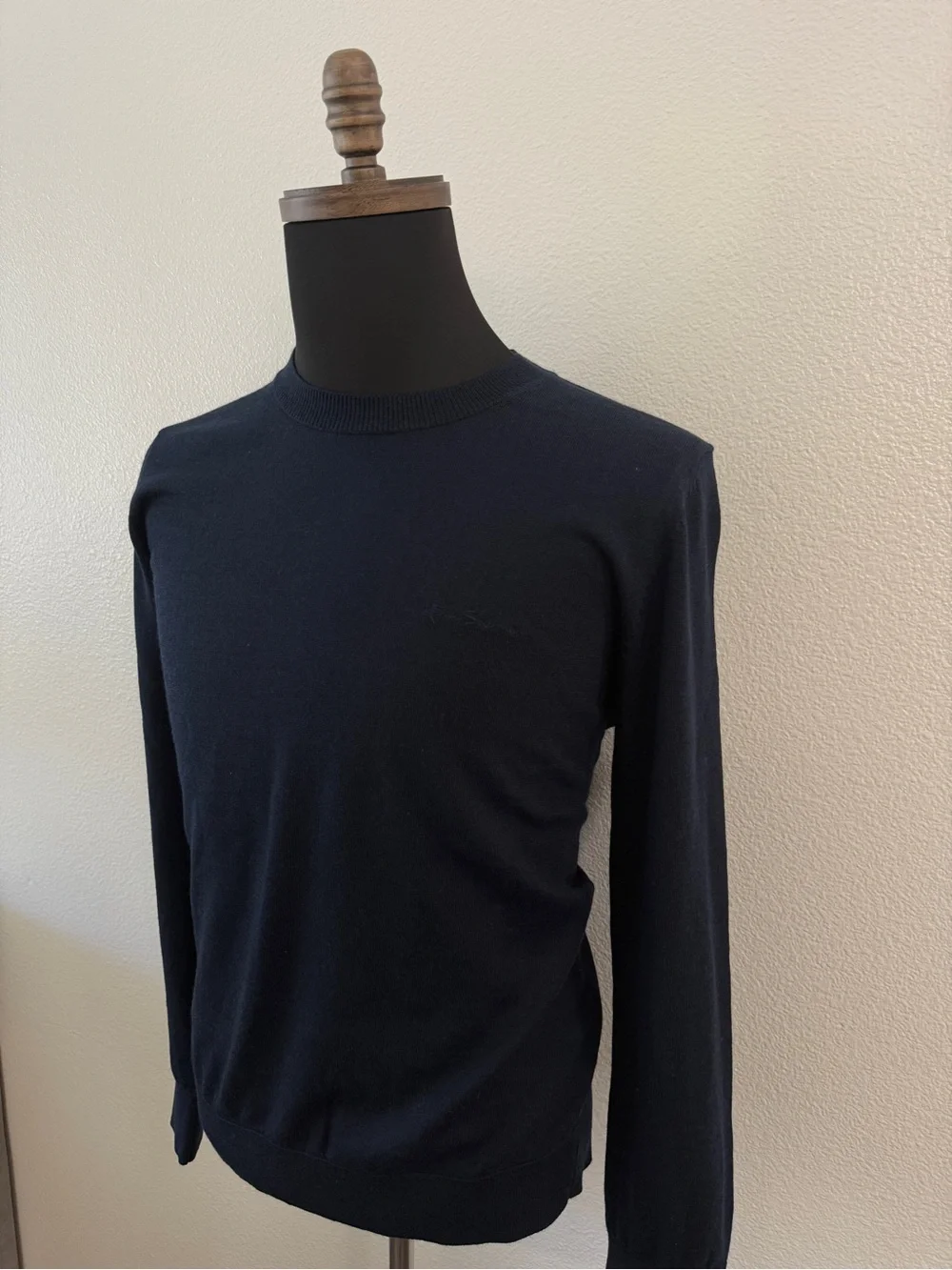 Ben Sherman Men's Navy Crewneck Sweater